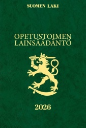Opetustoimen lainsäädäntö 2026