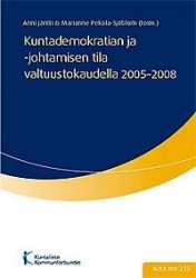 Kuntademokratian ja -johtamisen tila valtuustokaudella 2005-2008