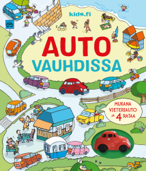 Auto vauhdissa - Mukana vieteriauto