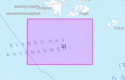 Rannikkokartta 31 Lågskär 1:50 000