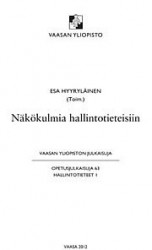 Näkökulmia hallintotieteisiin Vaasan yliopiston julkaisuja
