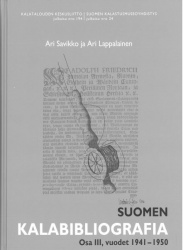 Suomen kalabibliografia : Osa 3, vuodet 1941-1950