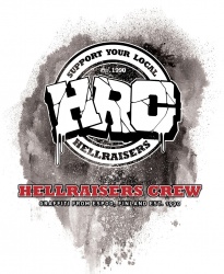 HRC Hellraisers Crew : graffiti from Espoo, Finland est. 1990