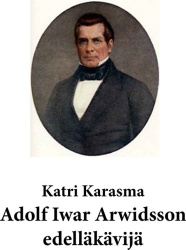 Adolf Iwar Arvidsson : edelläkävijä