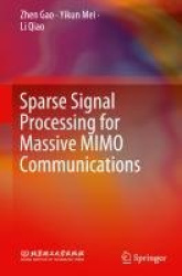 Sparse Signal Processing for Massive MIMO Communications