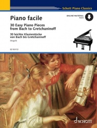 Piano facile - 30 Easy Piano Pieces from Bach to Gretchaninoff