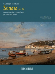Sonata per violoncello e pianoforte op. 52 : a cura di | edited by Giacomo Fossa  : Cello and Piano  : Book and Part(s)