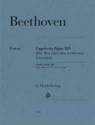 Capriccio opus 129 : (Die Wut über der verlorenen Groschen) : Urtext