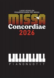 Missa Concordiae 2026 : pianonuotit