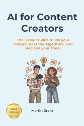 AI for Content Creators - The 3-Hour Guide to 10x Your Output, Beat the Algorithm, and Reclaim Your Time!