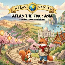 Atlas the Fox - Asia: A Rhyming Adventure Across Asia
