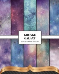Grunge Galaxy - Double Sided Craft Paper For Card Making, Junk Journals & DIY Projects