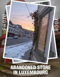 Abandoned Store in Luxembourg Photo Book