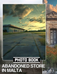 Abandoned Store in Malta Photo Book