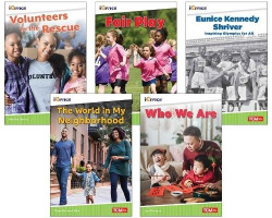 Icivics Grade 1: Community&Social Awareness 5-Book Set