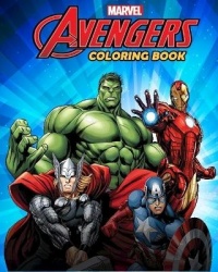 Avengers coloring book - the Amazing Coloring Book for kids & adults, 44-coloring pages