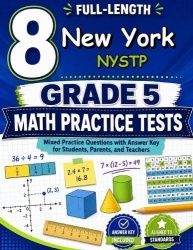 8 New York NYSTP Grade 5 Math Practice Tests