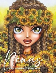 Nenas. Special Coloring Collection. Coloring Book for Relaxation