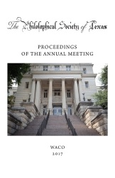 Philosophical Society of Texas, Proceedings of the Annual Meeting