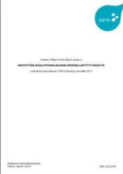 Hoitotyön koulutusohjelman opiskelijatyytyväisyys : Lisäselvitys kansalliseen OPALA-kyselyyn keväällä 2013 - Ilmainen PDF