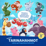 Ympyräiset tarinahahmot (11 hahmoa) : leiki ja opi Ympyräisten hahmoilla