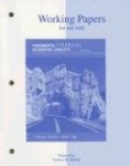 Working Papers for Use with Fundamental Financial Accounting Concepts