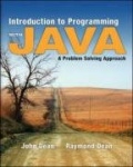 Introduction to Programming with Java - A Problem Solving Approach