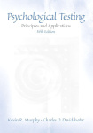 Psychological Testing