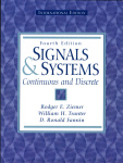 Signals and Systems