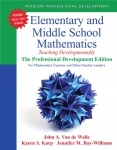 Elementary and Middle School Mathematics - Teaching Developmentally: The Professional Development Edition for Mathematics Coache