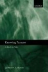 Knowing Persons - A Study in Plato