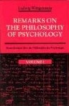 Remarks on the Philosophy of Psychology