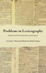 Problems in Lexicography - A Critical / Historical Edition