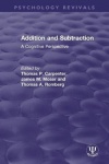 Addition and Subtraction - A Cognitive Perspective