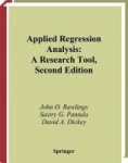 Applied Regression Analysis : A Research Tool