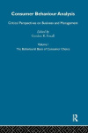 Consumer Behaviour Analysis - Critical Perspectives on Business and Management