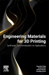 Engineering Materials for 3D Printing - Synthesis, Functionalization to Applications