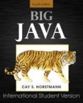 Big Java 4th Edition for Java 7 and 8