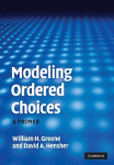 Modeling Ordered Choices: A Primer