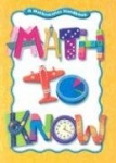 Math to Know - A Mathematics Handbook