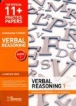 11+ Practice Papers, Verbal Reasoning Pack 1, Standard Format - Test 1, Test 2, Test 3, Test 4
