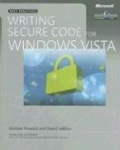 Writing Secure Code for Windows Vista