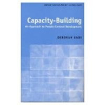Capacity-Building - An approach to people-centred development