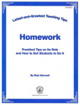 Homework: Practical Tips on Its Role and How to Get Students to Do It