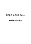 Cold Call