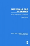Materials for Learning - How to Teach Adults at a Distance