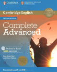 Complete Advanced Student's Book Pack (Student's Book with Answers with CD-ROM and Class Audio CDs (2))