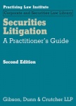 Securities Litigation - A Practitioner's Guide