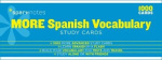 More Spanish Vocabulary SparkNotes Study Cards: Volume 14
