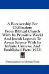 A   Receivership for Civilization: From Biblical Church with Its Primitive World and Jewish Legends to Aryan Science with Its In